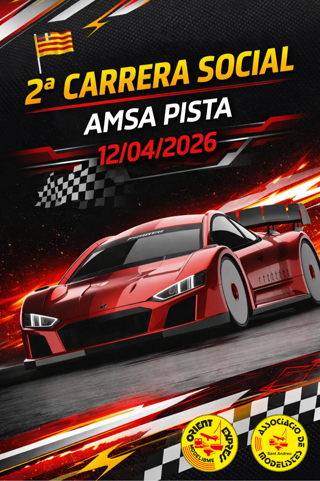 Imagen principal del evento 2&ordf; Social Pista Electric 12/4/26