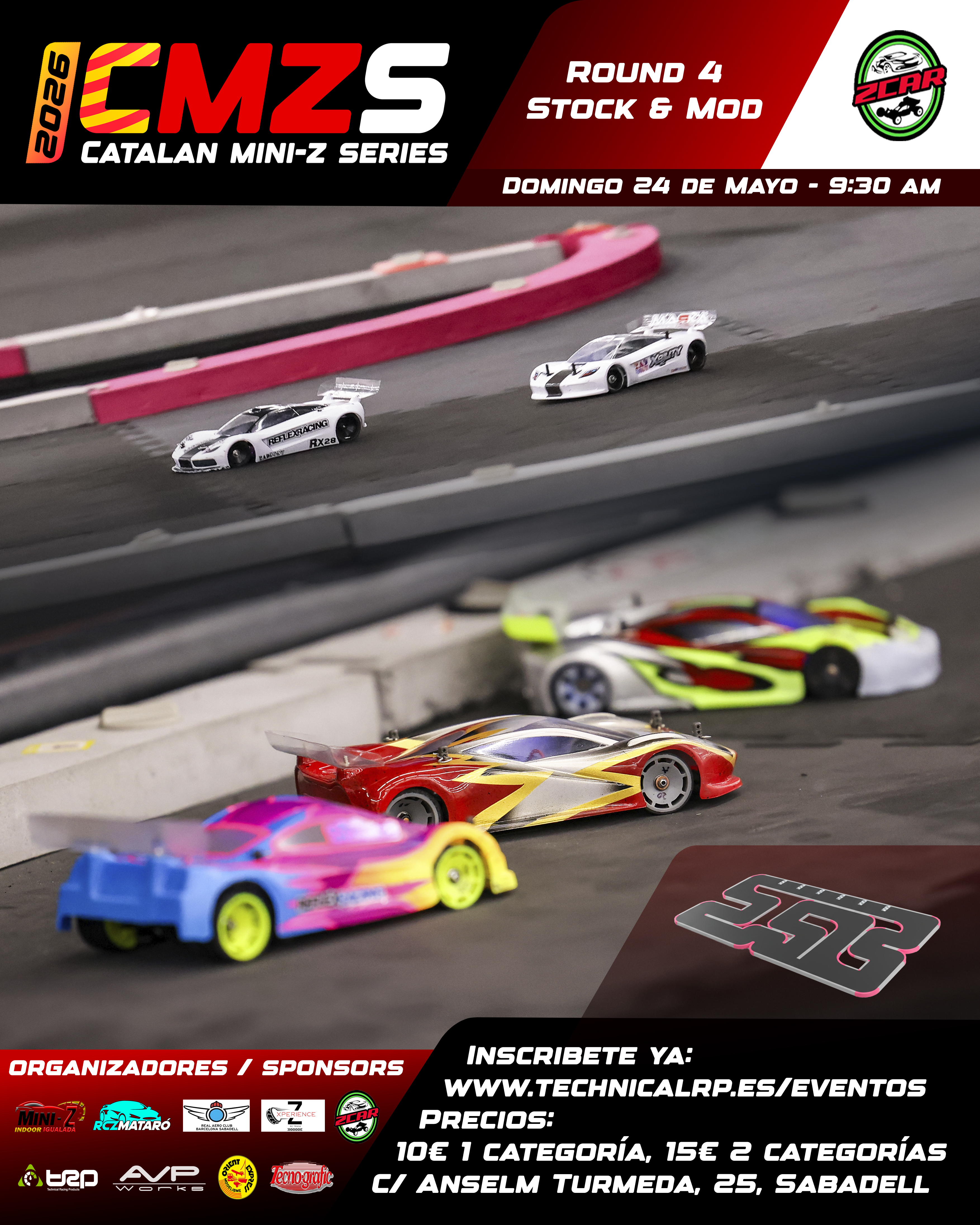 Imagen del evento 4a Prueba Catalan Mini-Z Series 2026