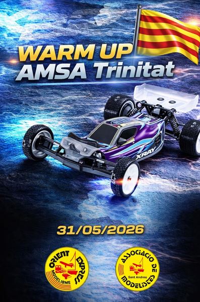 Imagen principal del evento WARM UP BUGGY AMSA 1/10 2WD 31/05/2026