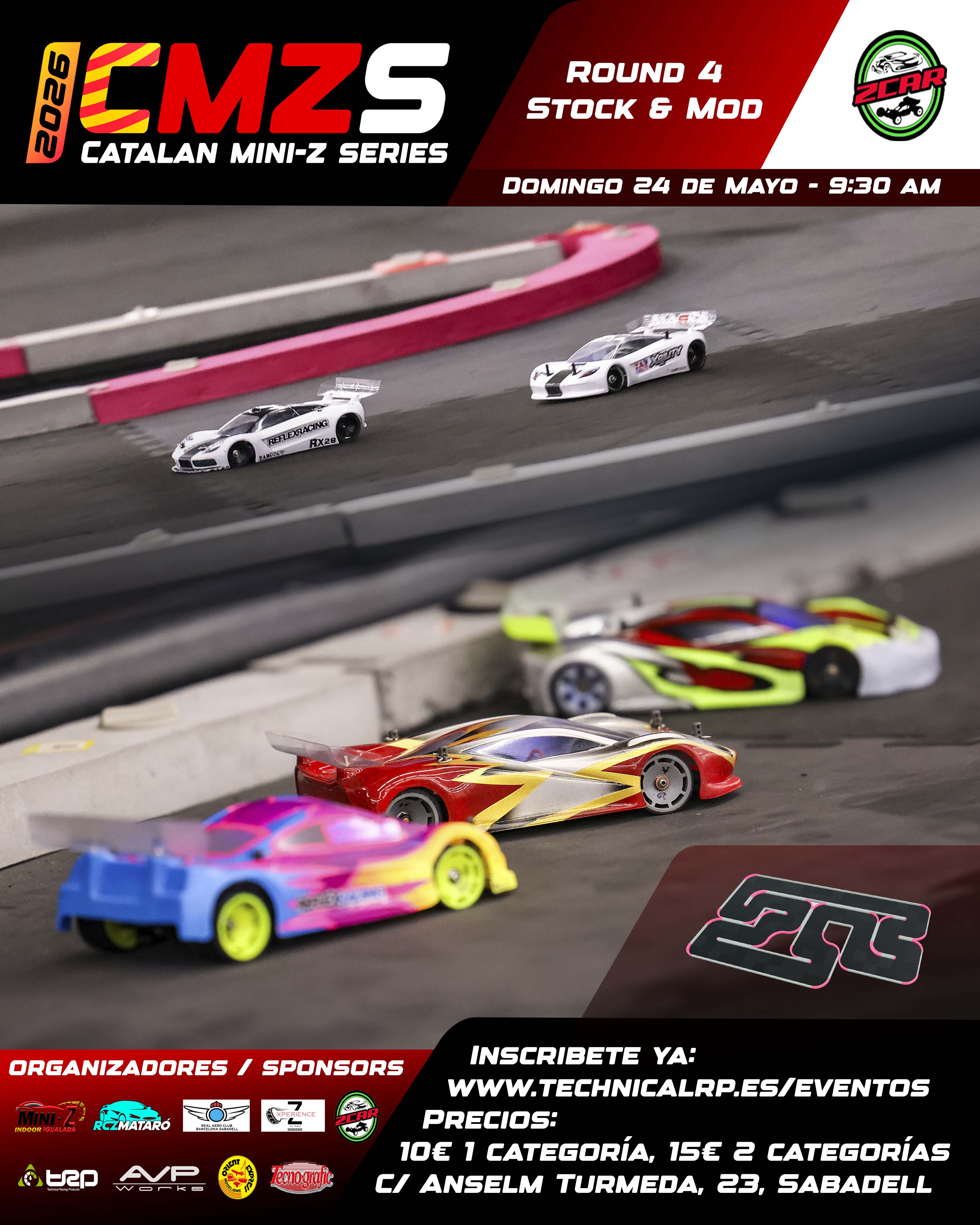 Imagen del evento 4a Prueba Catalan Mini-Z Series 2026